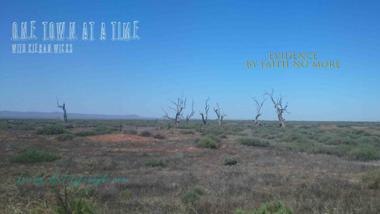 Dead trees standing stoicly in the outback desert - Evidence by Faith No More Acoustic Cover song by Kieran Wicks