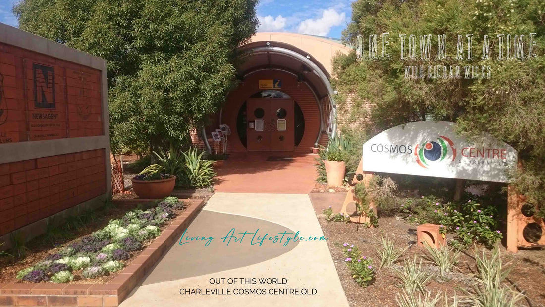 Out of this World - Charleville Cosmos Centre QLD Entrance Entry Way